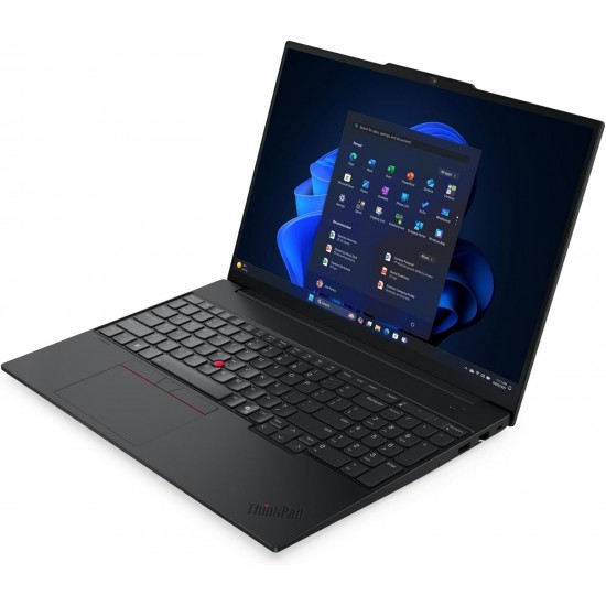 Lenovo ThinkPad E16 Gen 3 (2026) Laptop Intel Core Ultra 7 256V 16inch WUXGA 1TB SSD  16GB LPDDR5X-8533 RAM Intel Arc Graphics 140V Windows 11 Pro English Keyboard Black