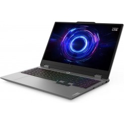 Lenovo LOQ 15IRX10 Gaming Laptop – Intel Core i7-13650HX, 16GB DDR5 RAM, 512GB PCIe SSD, NVIDIA GeForce RTX 5050 Graphics, 15.6” FHD Display, Windows 11 Home, RGB Backlit Keyboard, – Luna Grey