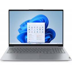 Lenovo ThinkBook 16 G8 Business Laptop – Intel Core Ultra 5 225U, 16GB DDR5 Memory, 512GB PCIe SSD, 16" FHD+ Display, Fingerprint Security, Backlit Keyboard, Wi-Fi 6, Windows 11 Pro