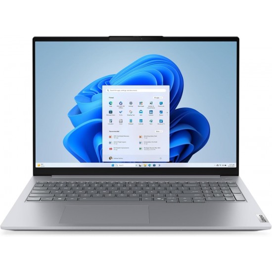 Lenovo ThinkBook 16 G8 Business Laptop – Intel Core Ultra 7-255H, 16GB DDR5 Memory, 512GB PCIe SSD, 16" FHD+ Display, Fingerprint Security, Backlit Keyboard, Wi-Fi 6, Windows 11 Pro