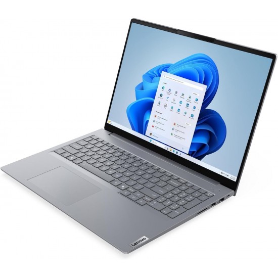 Lenovo ThinkBook 16 G8 Business Laptop – Intel Core Ultra 7-255H, 16GB DDR5 Memory, 512GB PCIe SSD, 16" FHD+ Display, Fingerprint Security, Backlit Keyboard, Wi-Fi 6, Windows 11 Pro