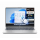 HP 15-fc0146dx Laptop, 15.6" FHD Touch Display, AMD Ryzen 5 7520U, 8GB RAM, 512GB SSD, AMD Radeon Graphics, English Keyboard, Windows 11 Home, Natural Silver