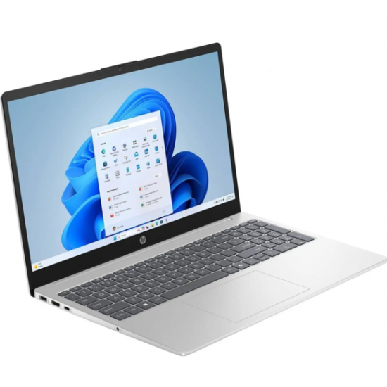 HP 15-fc0146dx Laptop, 15.6" FHD Touch Display, AMD Ryzen 5 7520U, 8GB RAM, 512GB SSD, AMD Radeon Graphics, English Keyboard, Windows 11 Home, Natural Silver