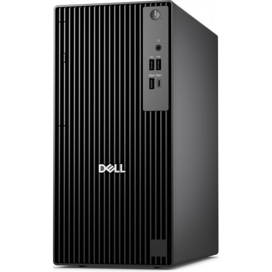 Dell Pro Tower QCT1250 Business Desktop Computer – Intel Core Ultra 5 235, 32GB DDR5 RAM, 1TB NVMe SSD, Intel Graphics, Windows 11 Pro, Wired Keyboard & Mouse, Black