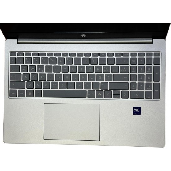 HP 15-fd1003nq Laptop 15.6" FHD Display | Intel Core Ultra 5 125H | 8GB DDR5 RAM | 512GB NVMe SSD | Intel Arc Graphics | Windows 11 | English/Arabic Keyboard | Silver