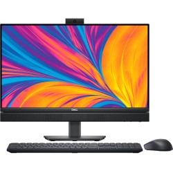 Dell OptiPlex All-in-One (2023) Desktop - 14th Gen / Intel Core i7-14700 / 23.8inch / 2TB SSD / 32GB RAM DDR5 / Shared Intel Graphics / Windows 11 Pro / English Keyboard / Black / International Version - [7420