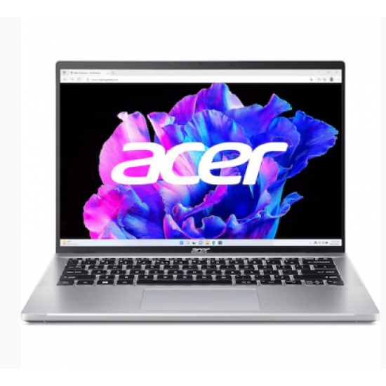 Acer Swift Go AI PC - 1st Series Intel Core Ultra 7-155H 14inch FHD 1TB SSD 16GB DDR5 RAM Intel ARC Graphics Windows 11 Home English backlight KB Silver [SFG14-73T-75FA}