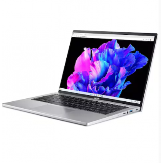 Acer Swift Go AI PC - 1st Series Intel Core Ultra 7-155H 14inch FHD 1TB SSD 16GB DDR5 RAM Intel ARC Graphics Windows 11 Home English backlight KB Silver [SFG14-73T-75FA}