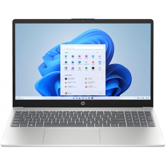 HP 2024 Newest 15 Business Laptop – Intel Core i3-1315U, 8GB DDR4 RAM, 512GB NVMe SSD, 15.6" FHD Display, Intel Iris Xe Graphics, Backlit Keyboard, Windows 11, Natural Silver