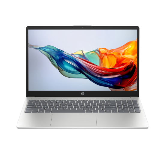 HP 15-fc0075nia Laptop – AMD Ryzen™ 7 5825U Processor, 8GB DDR4 RAM, 512GB PCIe NVMe SSD, 15.6-inch FHD Display, AMD Radeon Graphics, Windows 11 Pro, Backlit English Keyboard, Natural Silver