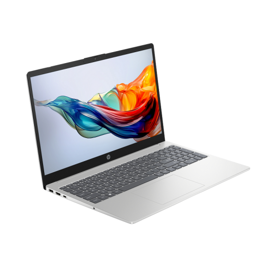 HP 15-fc0075nia Laptop – AMD Ryzen™ 7 5825U Processor, 8GB DDR4 RAM, 512GB PCIe NVMe SSD, 15.6-inch FHD Display, AMD Radeon Graphics, Windows 11 Pro, Backlit English Keyboard, Natural Silver