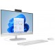 HP All-in-One AI 24-cr2026nh Desktop Computer, 24” FHD IPS Touch Display, Intel Core Ultra 7 255U, 8GB DDR5 RAM, 512GB NVMe SSD, Intel UHD Graphics, Windows 11 Pro, Wired Keyboard & Mouse, Snow White 