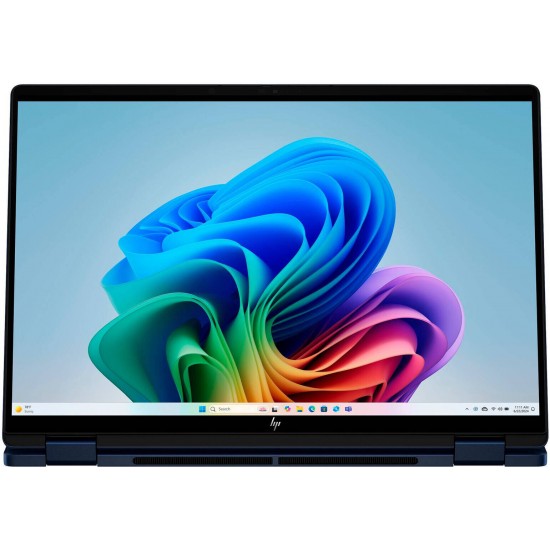 HP OmniBook X Flip 14-fm0013dx 2-in-1 Convertible Laptop (2025) – 14" 2K Touchscreen, Intel® Core™ Ultra 5 226V, 16GB LPDDR5X RAM, 1TB PCIe SSD, Intel® Arc™ 130V Graphics, Windows 11 Home, Backlit Keyboard, Atmospheric Blue – International Version
