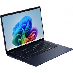 HP OmniBook X Flip 14-fm0013dx 2-in-1 Convertible Laptop (2025) – 14" 2K Touchscreen, Intel® Core™ Ultra 5 226V, 16GB LPDDR5X RAM, 1TB PCIe SSD, Intel® Arc™ 130V Graphics, Windows 11 Home, Backlit Keyboard, Atmospheric Blue – International Version