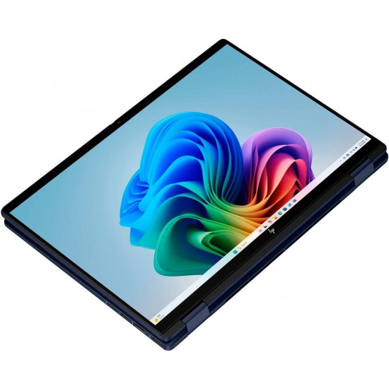 HP OmniBook X Flip 14-fm0013dx 2-in-1 Convertible Laptop (2025) – 14" 2K Touchscreen, Intel® Core™ Ultra 5 226V, 16GB LPDDR5X RAM, 1TB PCIe SSD, Intel® Arc™ 130V Graphics, Windows 11 Home, Backlit Keyboard, Atmospheric Blue – International Version