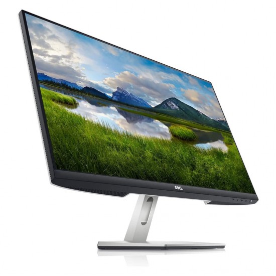 Dell S2421HN 24in Full HD 1920 x 1080 75Hz IPS Ultra-Thin Bezel Monitor 2 x HDMI Ports, Audio Line Out, Adaptive AMD FreeSync (Silver)