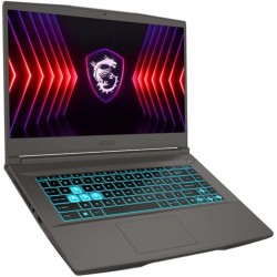 MSI Thin 15 B13VE Gaming Laptop – Intel Core i7-13620H | 16GB RAM | 1TB SSD | 15.6” FHD 144Hz Display | 6GB NVIDIA GeForce RTX 4050 | Windows 11 Pro | English Keyboard | Cosmos Gray