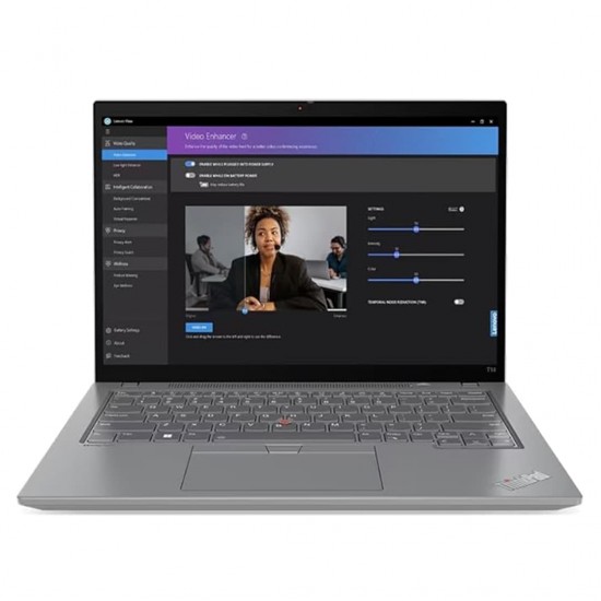 Lenovo ThinkPad T14s Gen 4 Core i7-1355U 1TB-SSD 16GB-RAM 14" (1920x1080) TOUCHSCREEN WIN11 BLACK Backlit Keyboard FP Reader, 1 Year Manufacturer Warranty