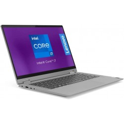 Lenovo IdeaPad Flex 5 14ABR8 2-in-1 Laptop with Pen – Ryzen 7 7730U | 16GB RAM | 512GB SSD | 14" WUXGA Touch Display | Windows 11 | Backlit English-Arabic Keyboard | Arctic Grey
